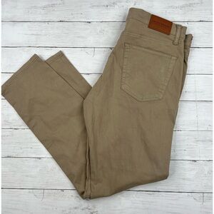 Lucky Brand Men’s 110 Slim Size 33x30 Tan Jeans NWT